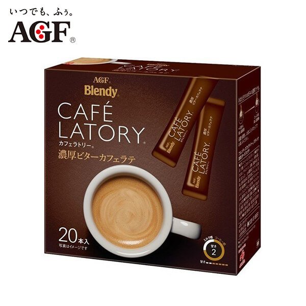 AGF Blendy Cafe Latory Rich Bitter Cafe Latte-01s