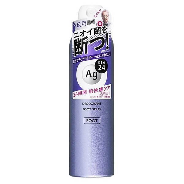 Shiseido Ag Deo 24 Foot Spray for Feet 40g-02s