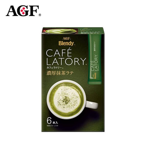 AGF Blendy Cafe Latory Rich Matcha Latte(6)-01s