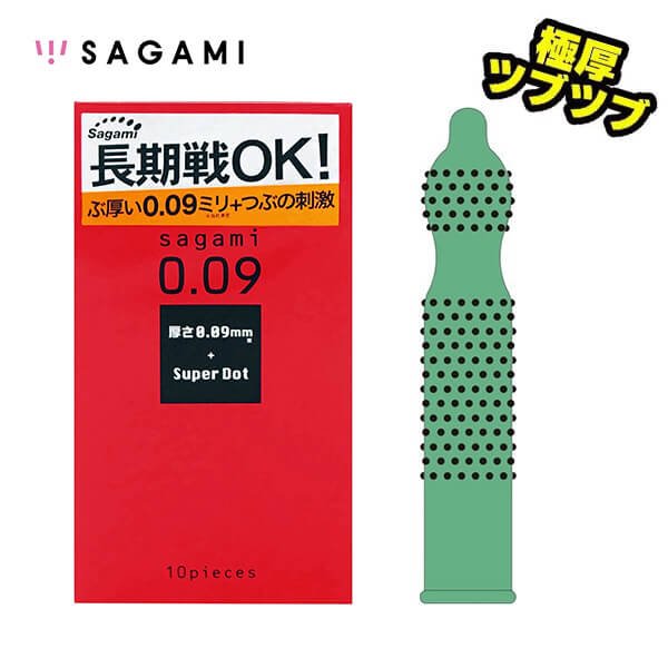 SAGAMI 0.09 Dot Condom(10)-02s